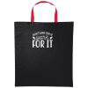 Varsity cotton shopper short handle Thumbnail