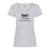 Women's valueweight v-neck T Thumbnail