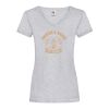Women's valueweight v-neck T Thumbnail