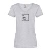 Women's valueweight v-neck T Thumbnail