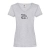 Women's valueweight v-neck T Thumbnail