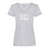 Women's valueweight v-neck T Thumbnail