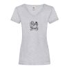 Women's valueweight v-neck T Thumbnail